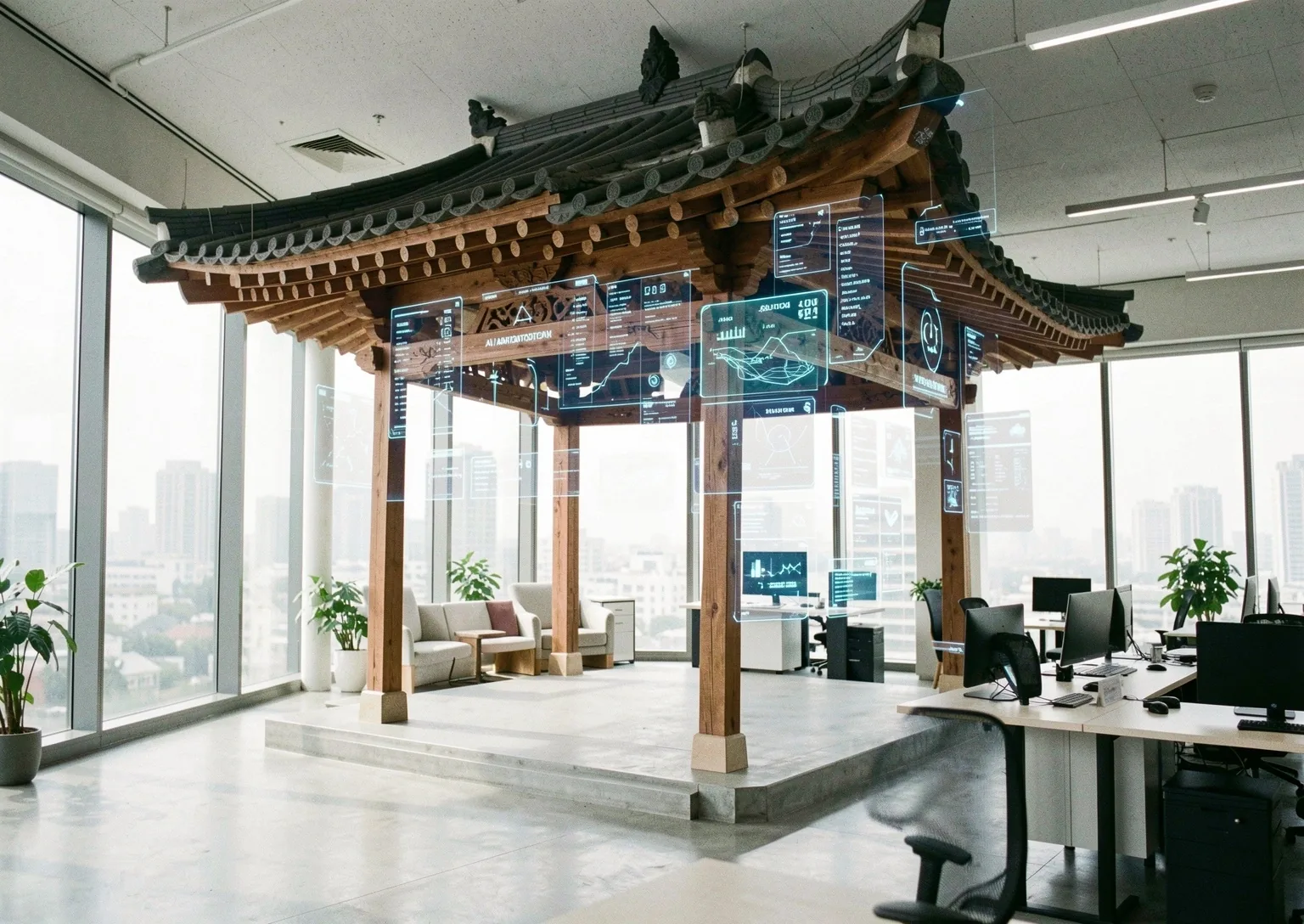 Digitalized Korean Architecture